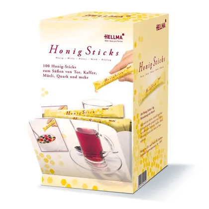 Hellma Honig-Sticks 100 x 8g